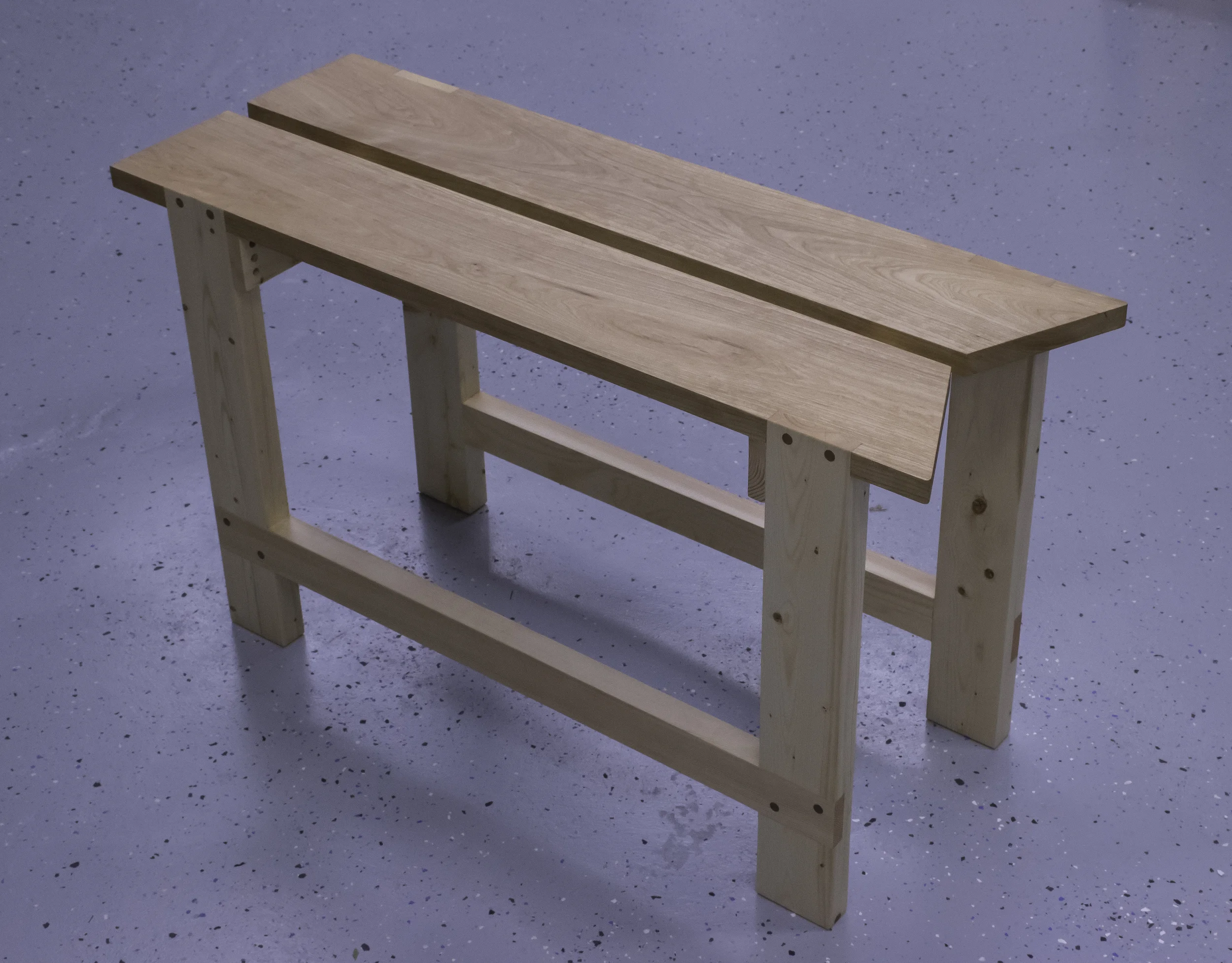 The finished sawbench.