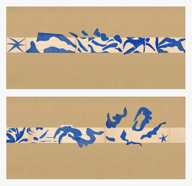 Matisse, "The Swimming Pool" 1952" - According to the New York Times the room sized work on nine panels is the highlight of the Matisse show at MoMa. On view October 12 - Feb 8 