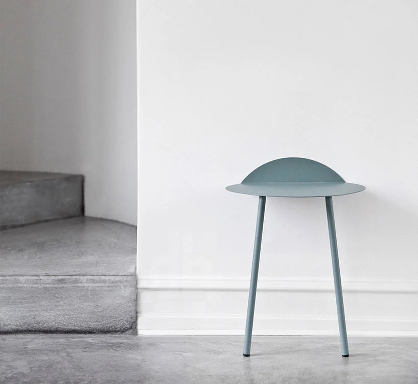 Kenyon Yeh Wall Table, Kenyon Yeh is a British trained, Taipie based product designer. The young designers has already made a splash with signature pieces like the Wall Table and a collaboration with TOPMAN - His work has been covered in the pages of Elle, Dwell, and Wallpaper Magazine. More work here