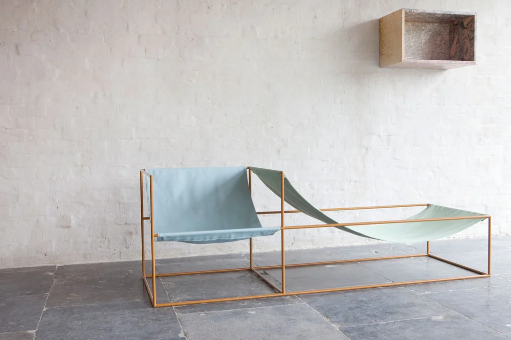 seat bleu/green by Muller van Severen