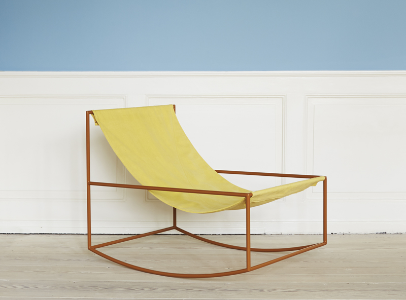 first rocking chair by muller van severen