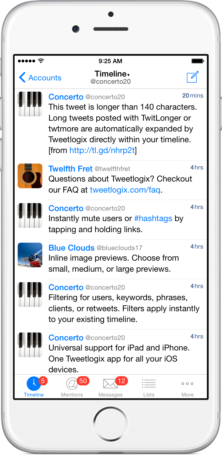  Auto expansion of long tweets 