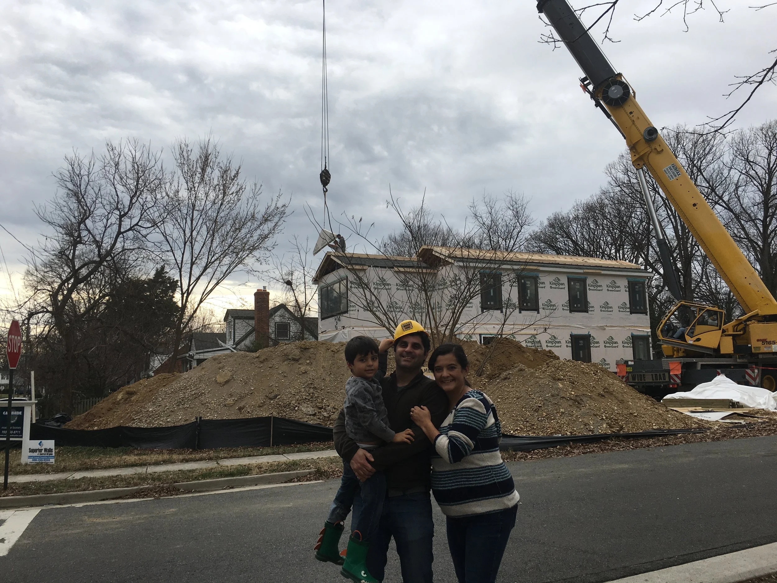 14:55 - From nothing comes our home. I think Pedro will be upset that the dirt mound will be eventually be removed but he will have a nice yard to run around with his brother and dog.
