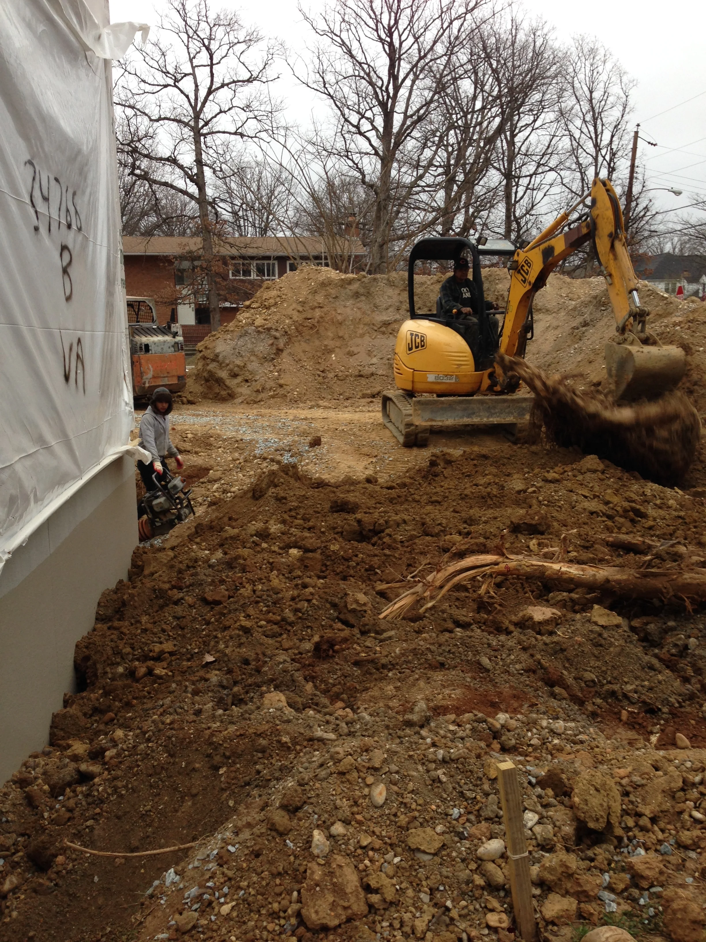Backfill in process. Let's hope we get that detail approved. 