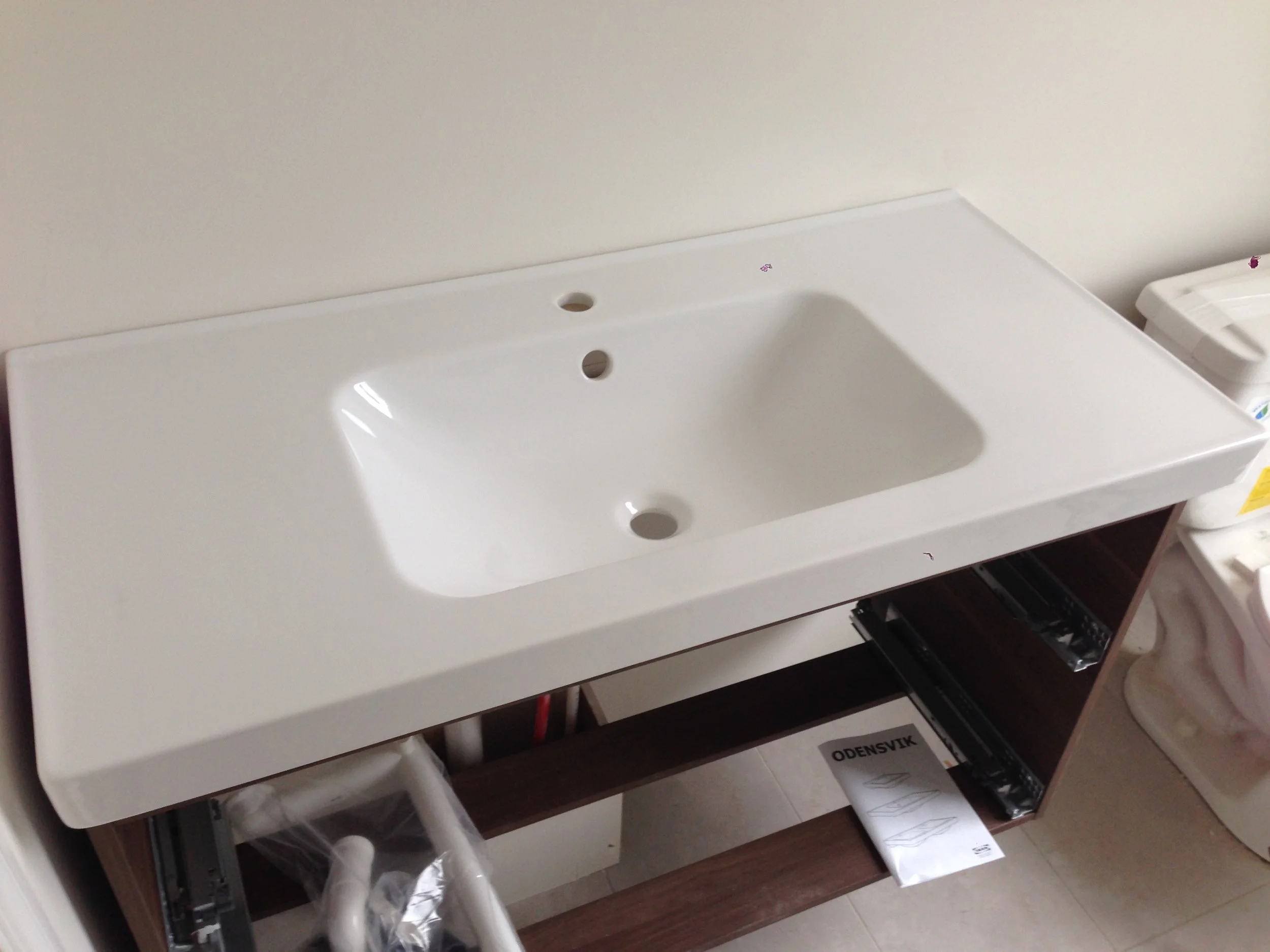 Vanity installed!