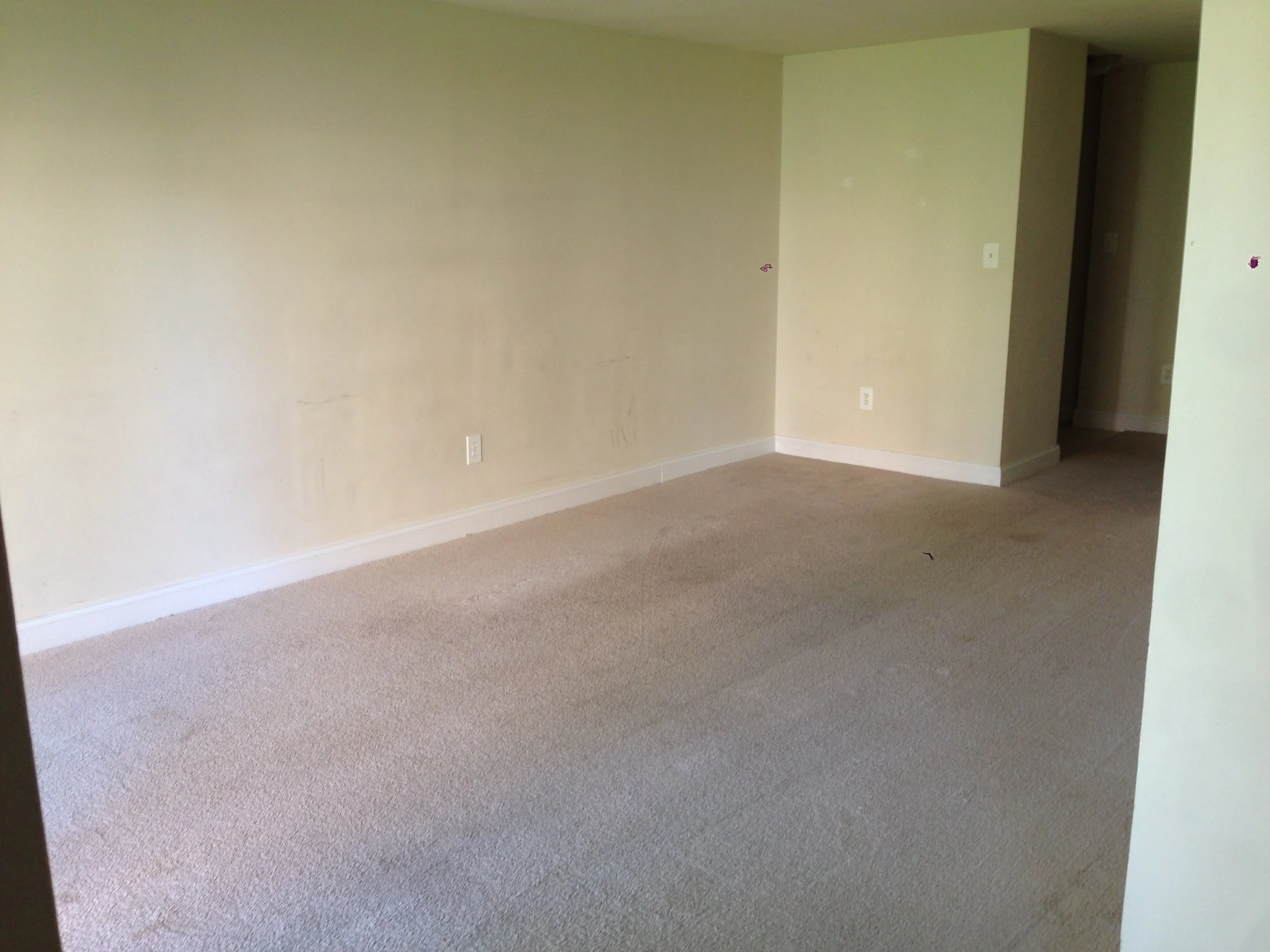 Where once there was a HOME there is now just space. 