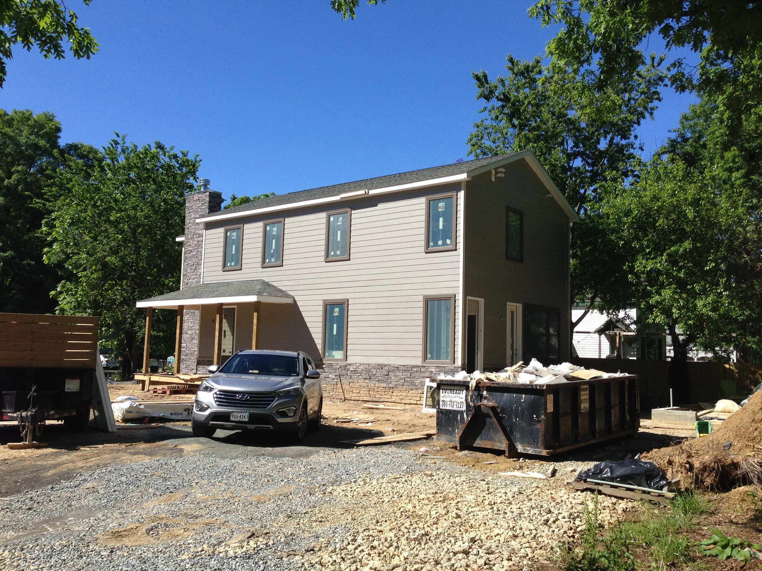 There is the modular home. Looks just like any other home on the block. 