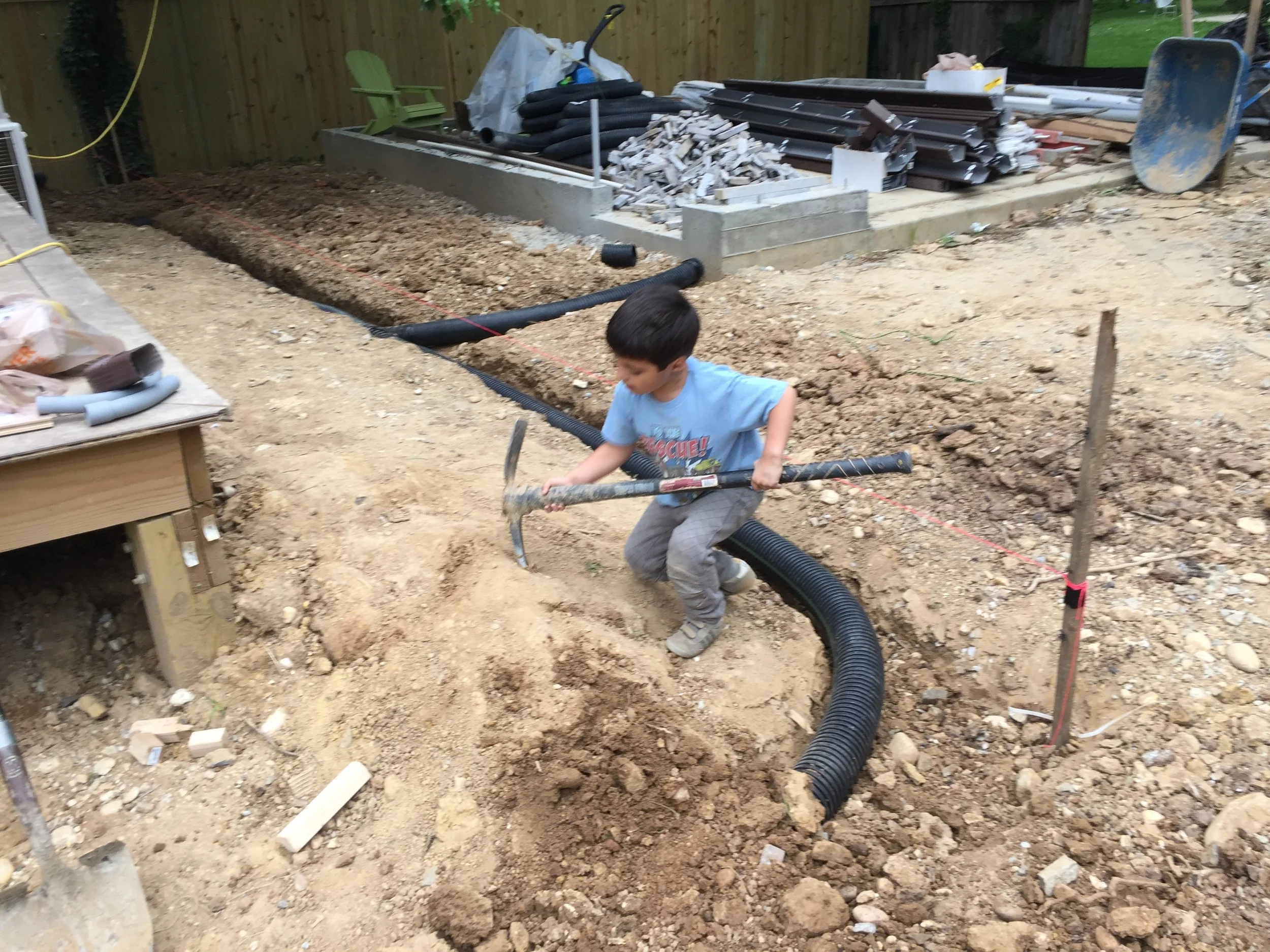 Turning Pedro into a hard worker!