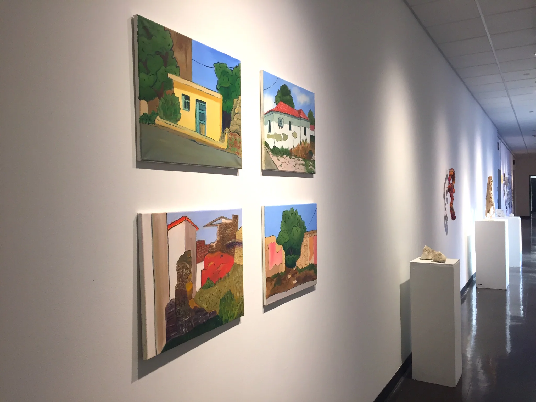 Houses of Strofilia, installation view
