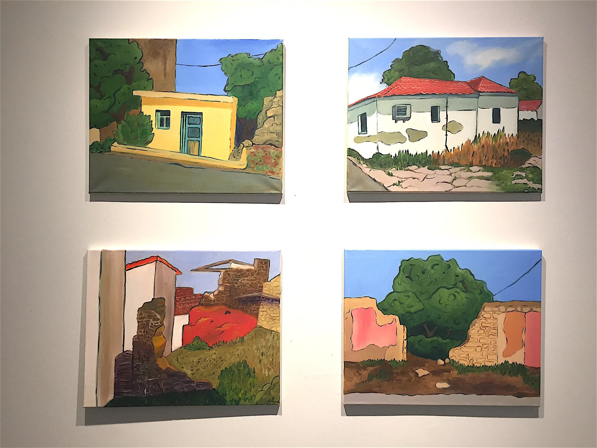 Houses of Strofilia, installation view