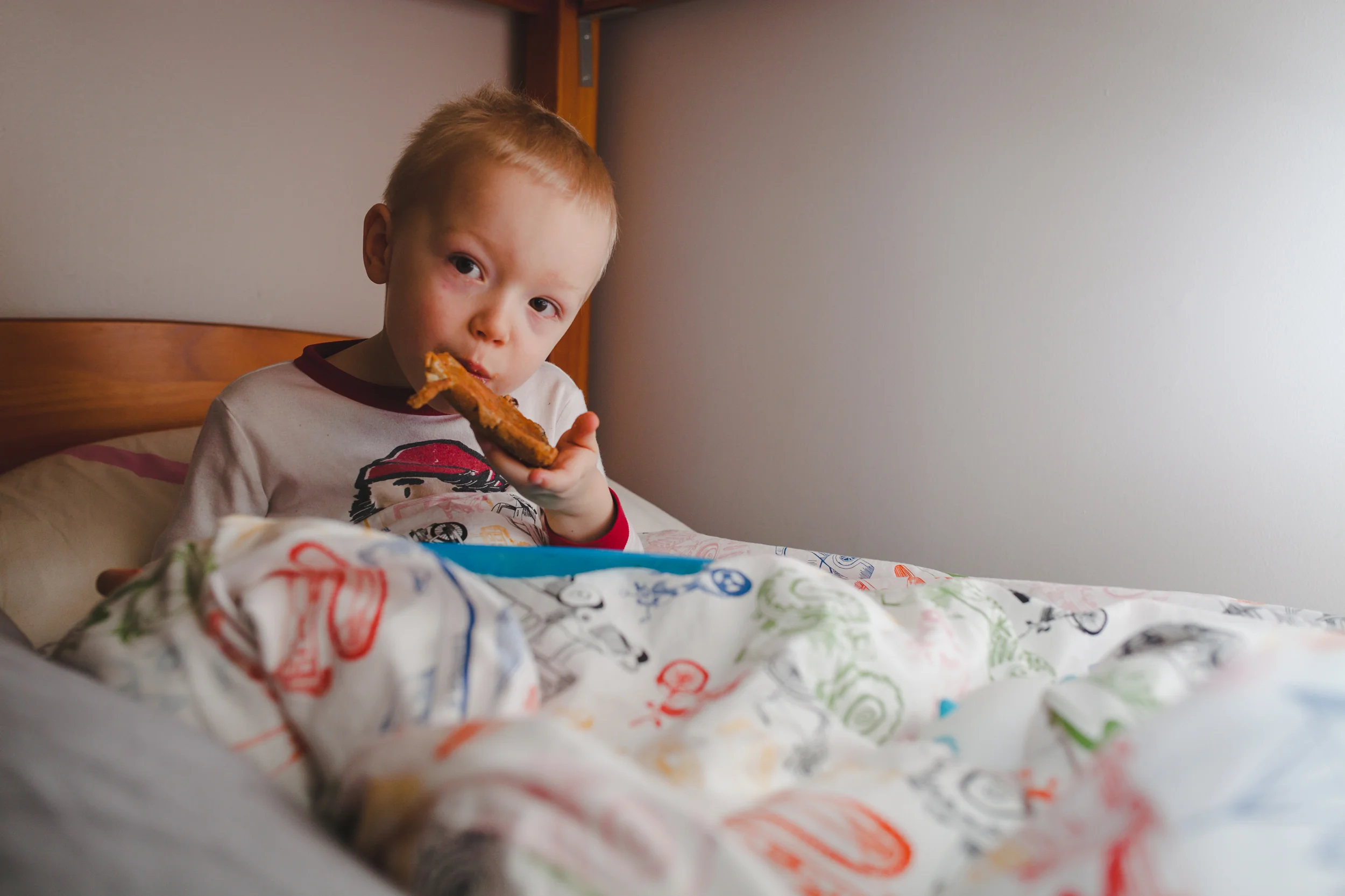 Breakfast in bed (I didn't even know they knew what breakfast in bed was) 