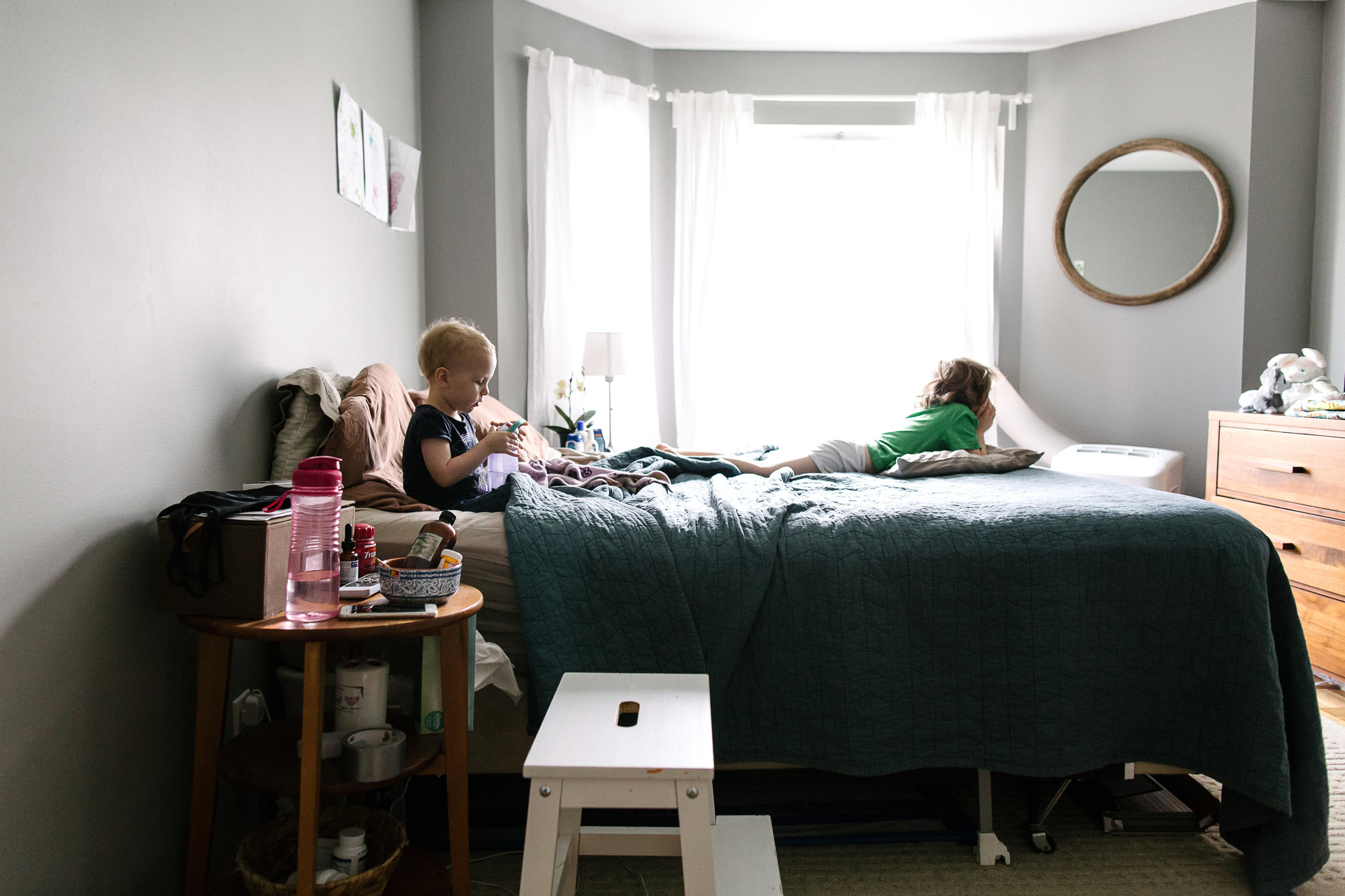 kids at birth home