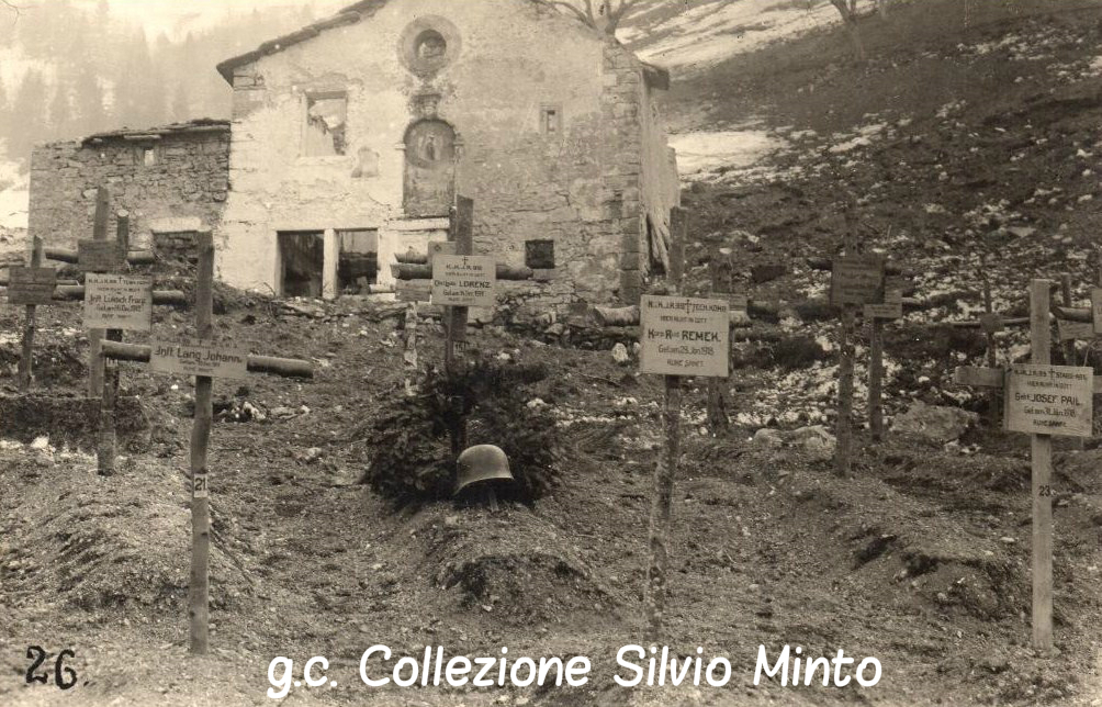 Cimitero militare del 99° a Case Sarte - Asolone
