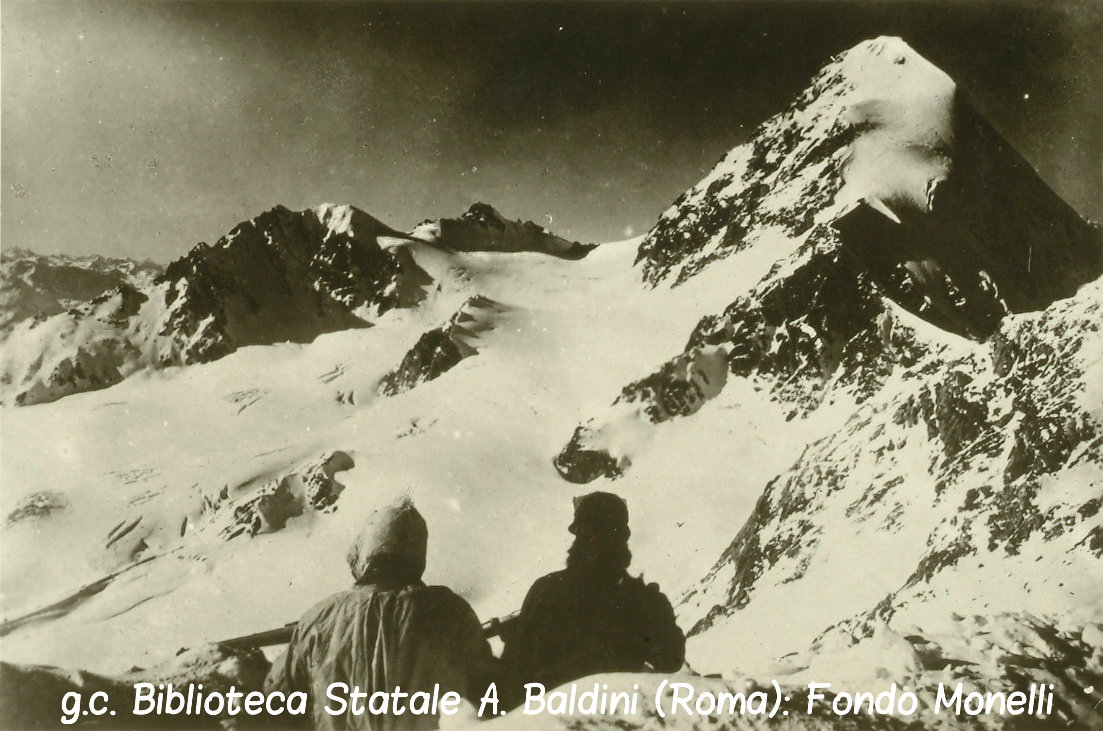 Trincea degli Alpini sul Cevedale