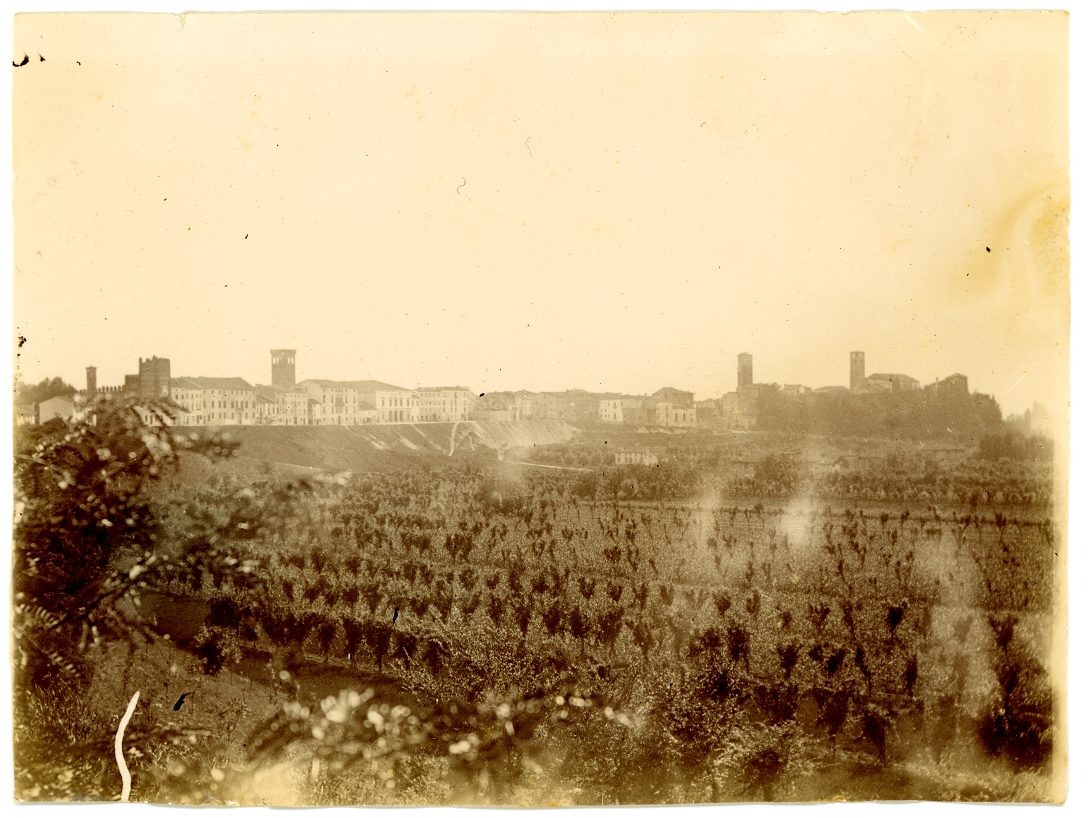Una immagine di Bassano nel 1896