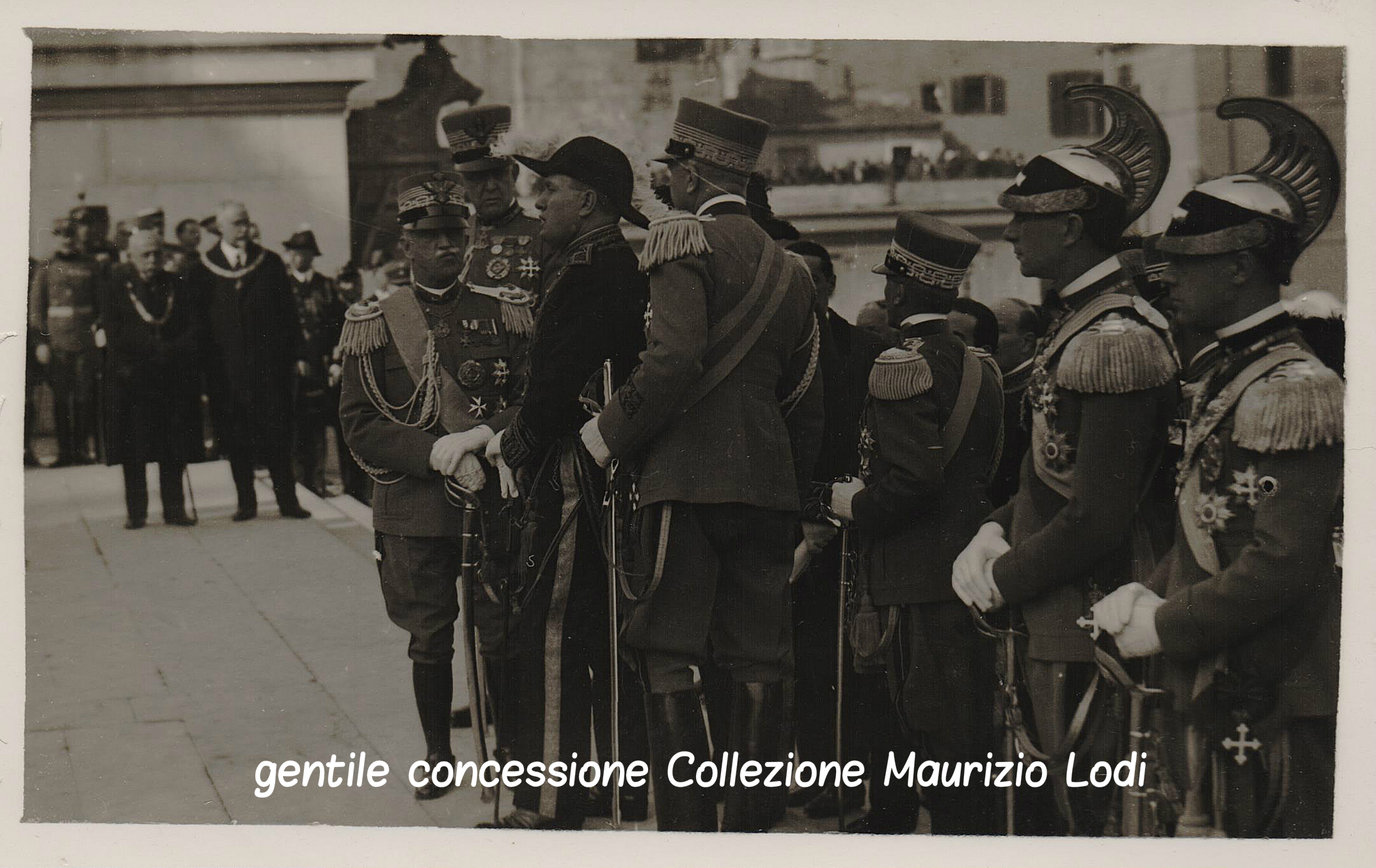 I funerali del Generale Diaz, Duca della Vittoria, alla presenza di S.M. il Re e di Benito Mussolini (marzo 1928)
