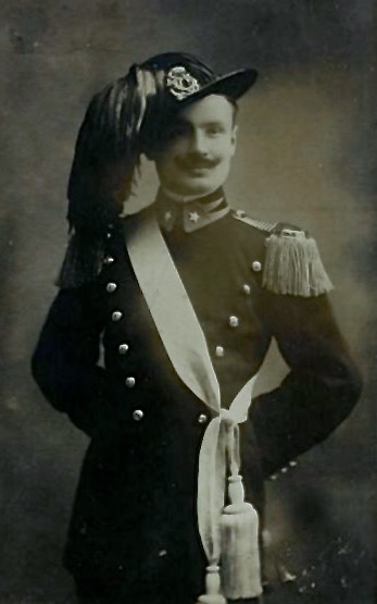 Il tenente dei bersaglieri Guido Giovagnoli caduto a Santa Lucia il 22 agosto 1915.
