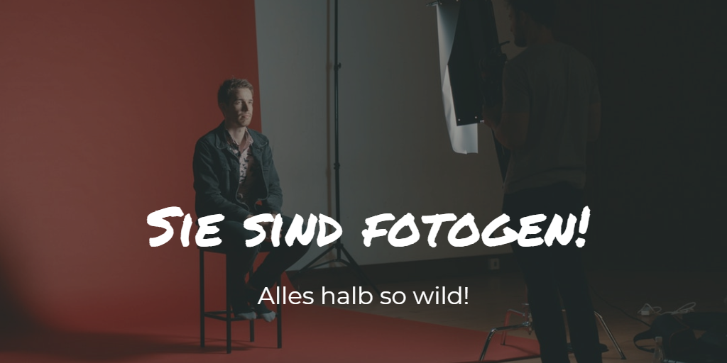 Ein wenig nervös oder aufgeregt sind fast alle. :-)