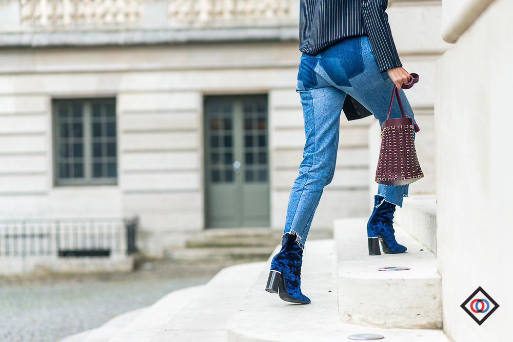 3.1 PHILLIP boots and VETEMENTS jeans