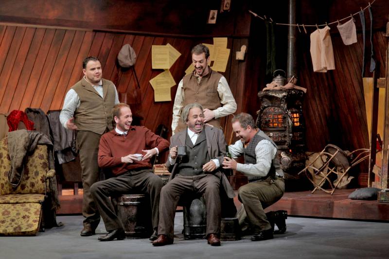 David Lomeli, Keith Phares, Christian Van Horn, and Corey McKern