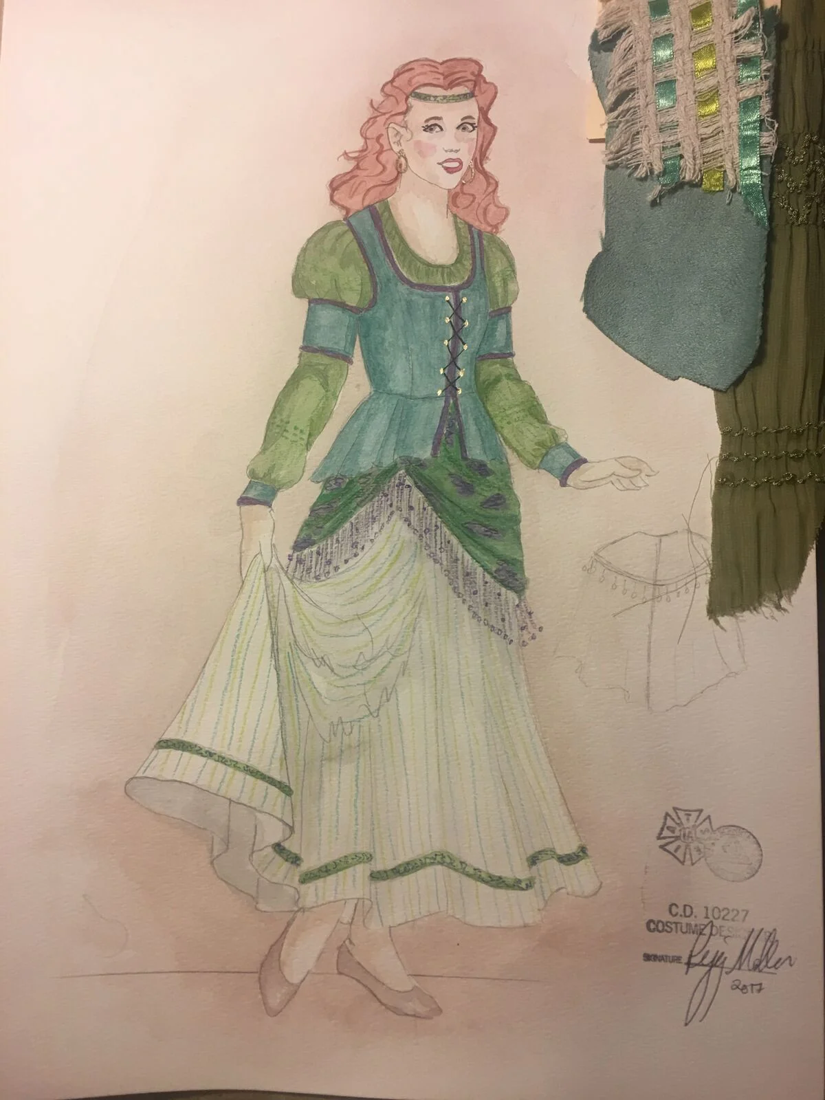 Sketch for Gypsy Chorus