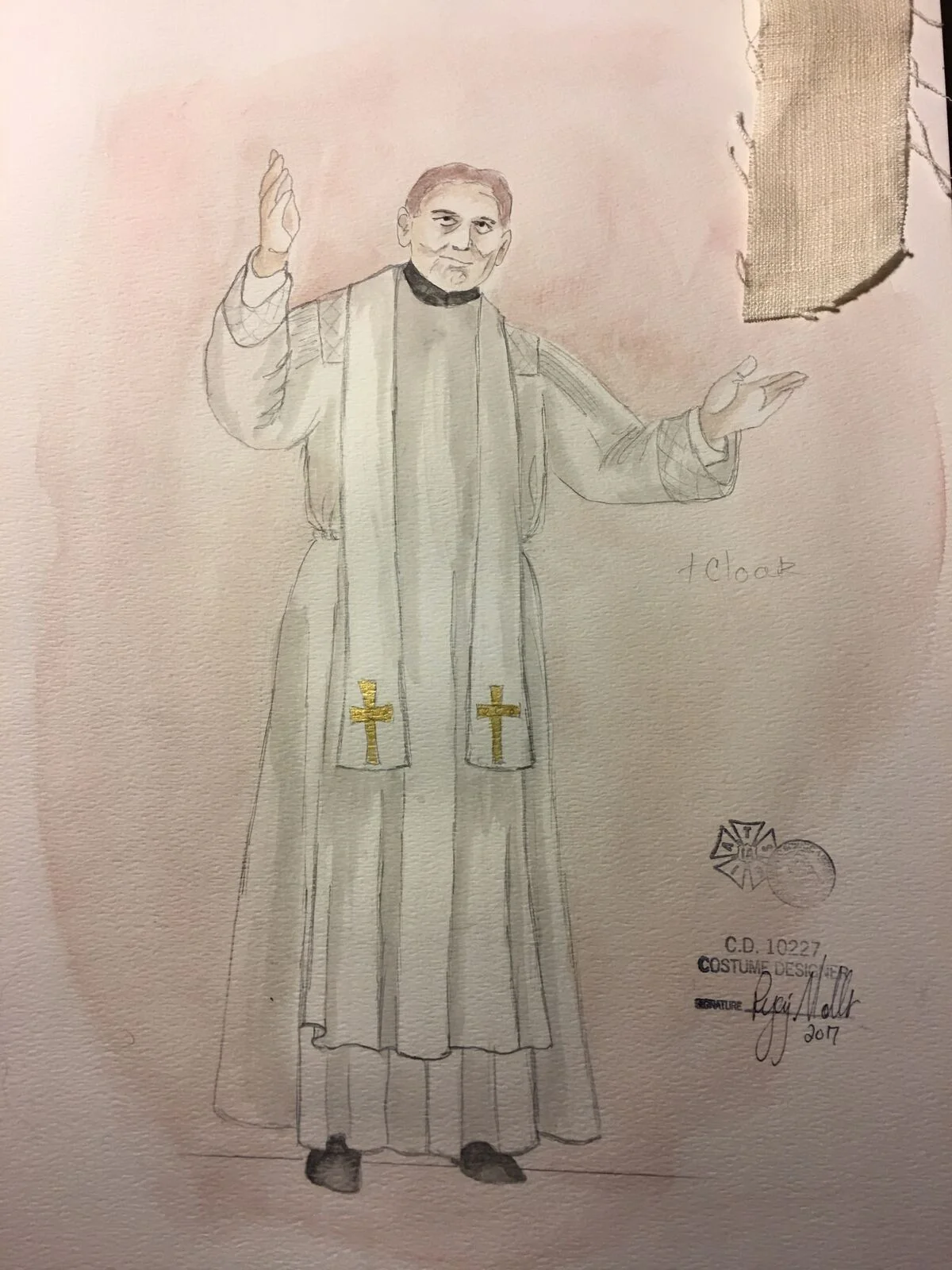 Sketch for Frollo