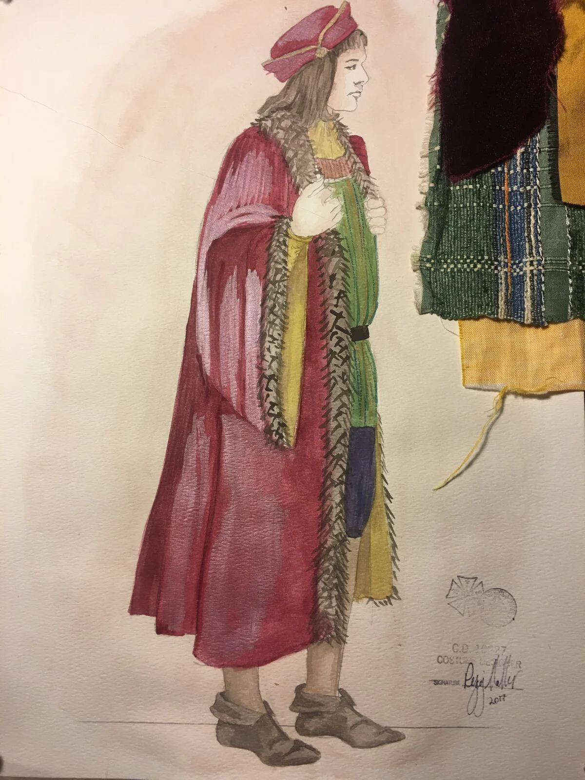 Sketch for King Louis