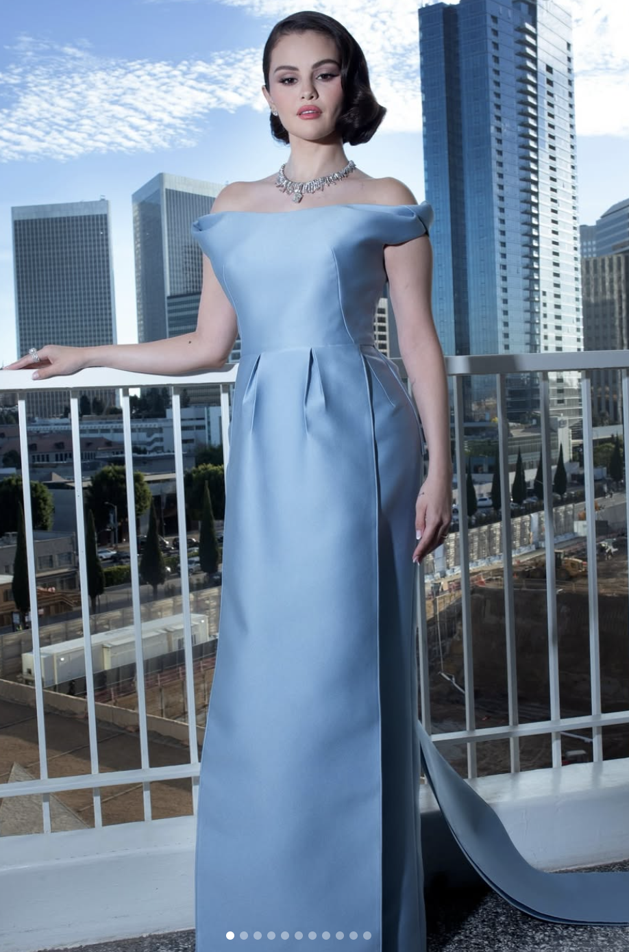 Selena Gomez for Golden Globes | key stylist: Erin Walsh