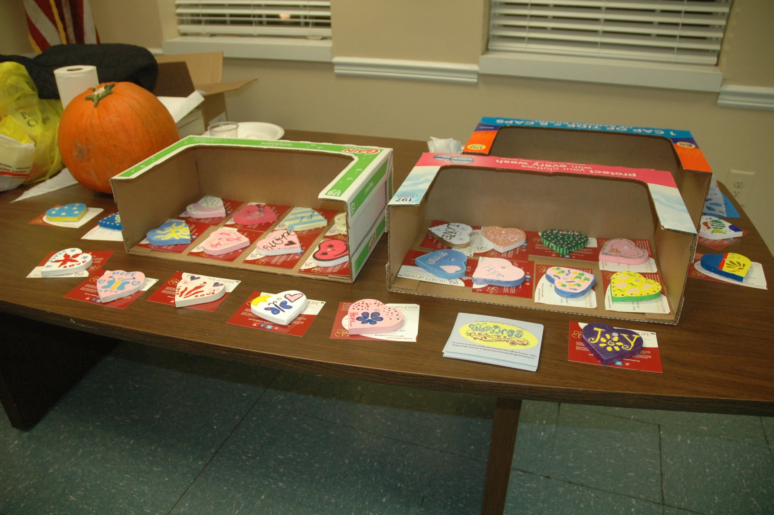 Hearts of Hope Project - October 2013