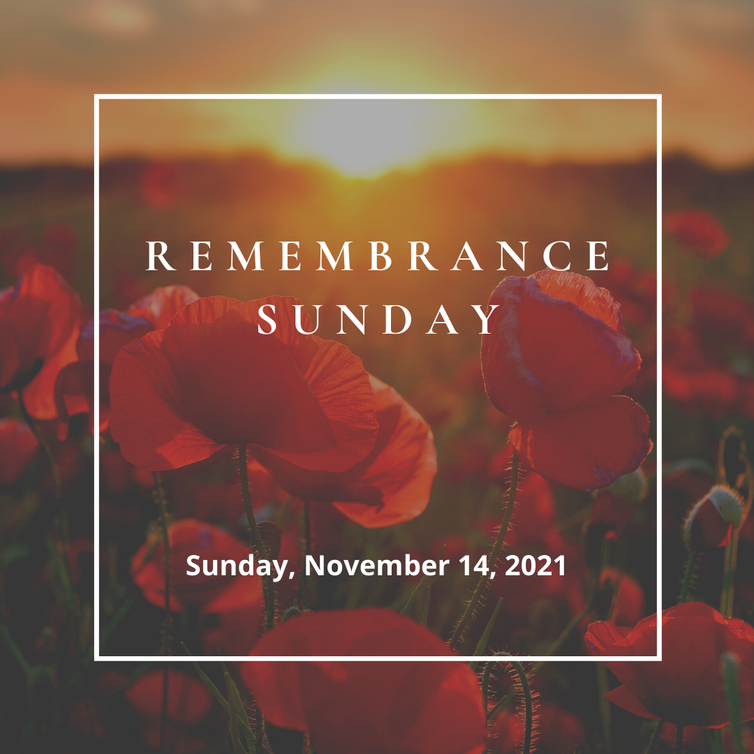 November 14, 2021 Sunday Worship     