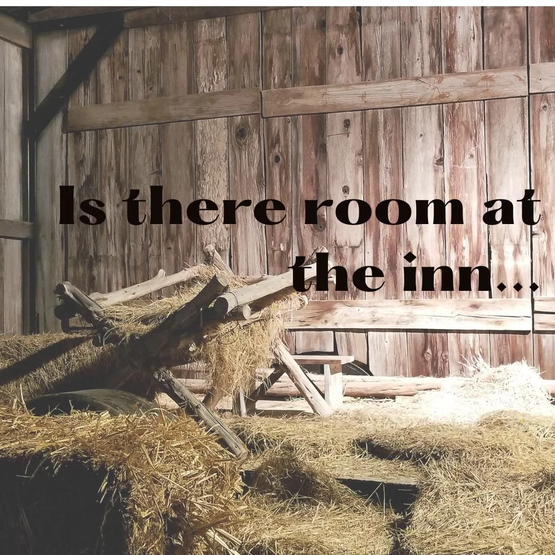 Newsletter: Making room at the inn...
