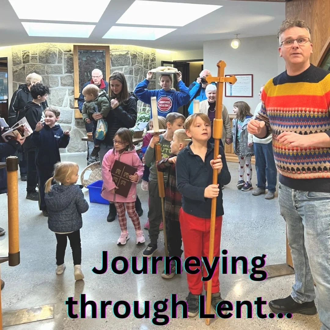 Newsletter:  Journeying through Lent...