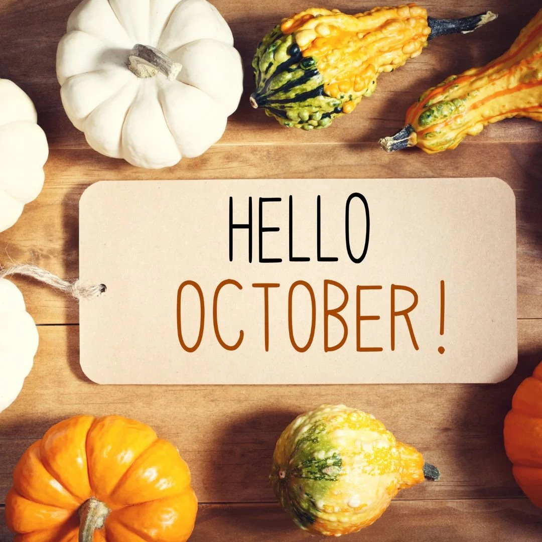 Newsletter: Hello October