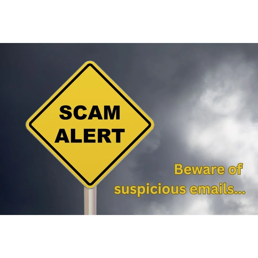 Newsletter: Scam Alert!