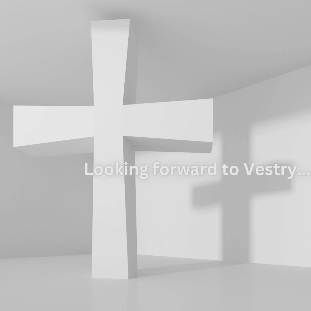 Newsletter: Looking forward to Vestry… 