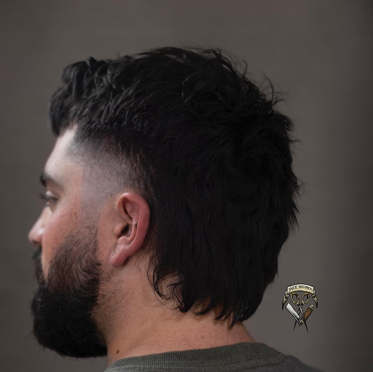 Hate how much I&rsquo;ve been loving all the texture and relaxed look of the modern mullet. My next #mullet post is an epic style crossover