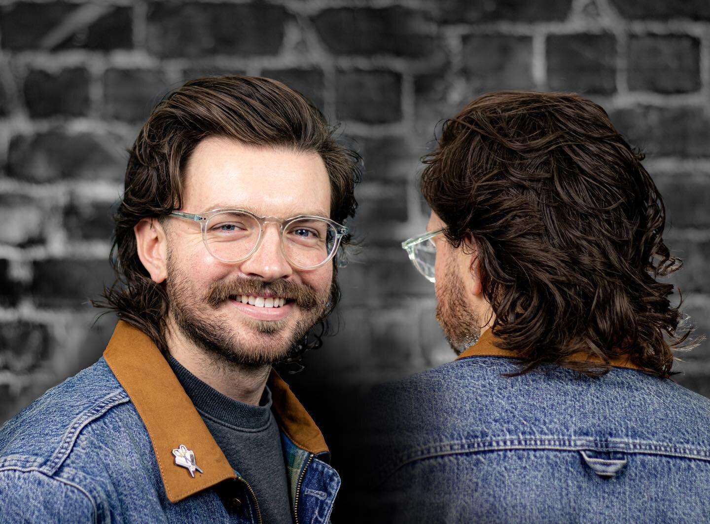 Literally every haircut on this guy I want to take a picture of it&hellip;Nate nails the mullet so hard