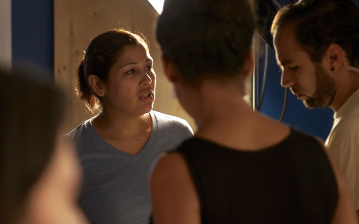 Putting in the work: Directing on the set of “Deal Travis In”