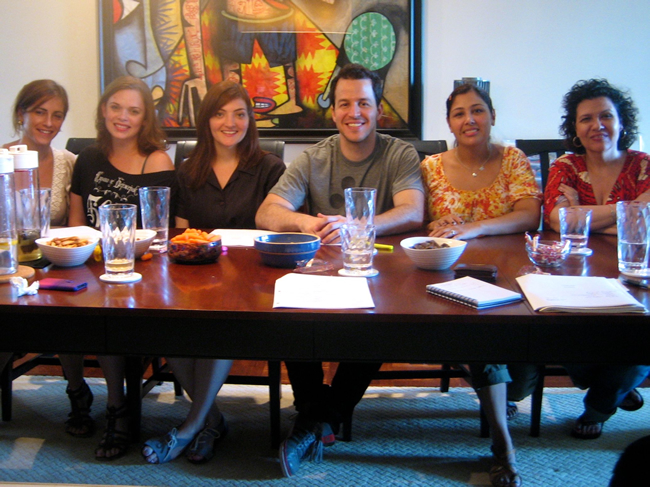 After our table read for “Vivienne Again”