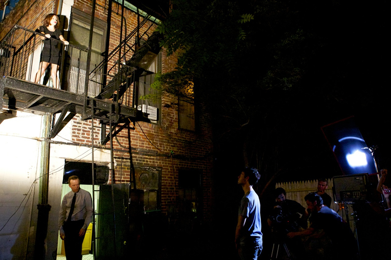 We shot in one location for “Vivienne Again,” making the most of interior and exterior space.