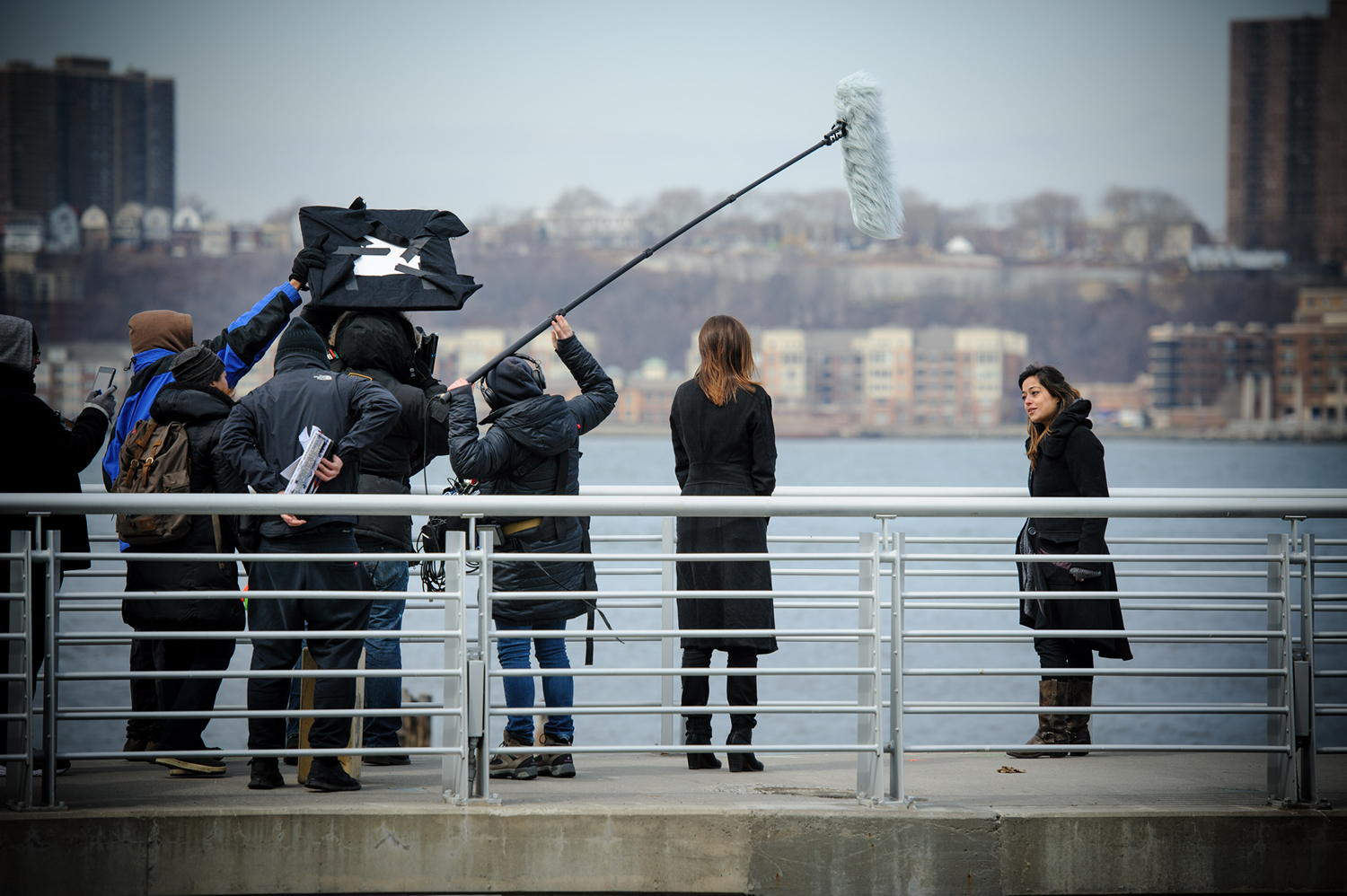 On location shooting THE END OF MARA. It all began with the script! | Photo: Nick Coleman