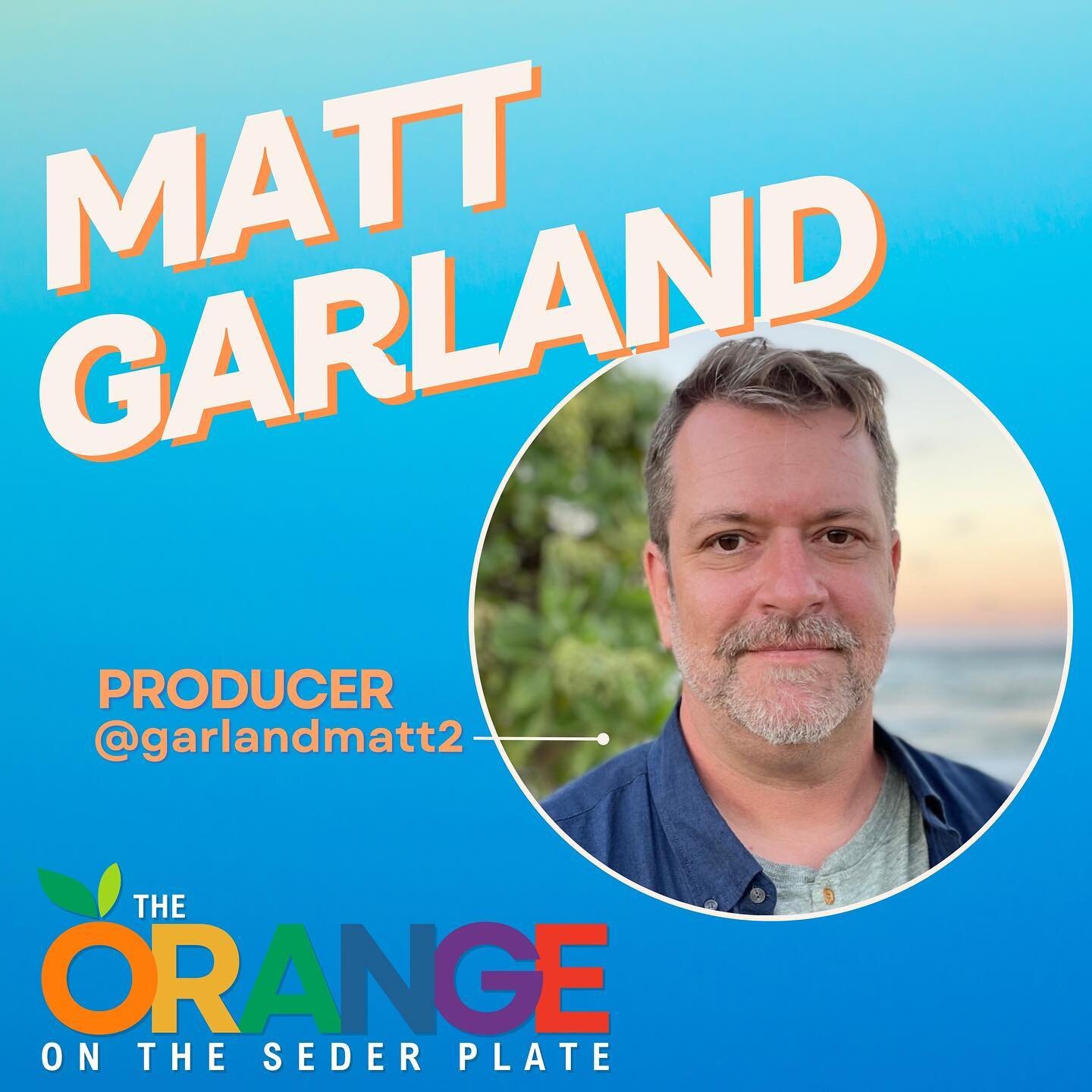 I&rsquo;m so proud of my husband, Matt Garland (@garlandmatt2), for producing this wonderful film project, The Orange on the Seder Plate. 

They&rsquo;re currently crowdfunding and just hit 77% of their goal! 

Here&rsquo;s a little more about him an