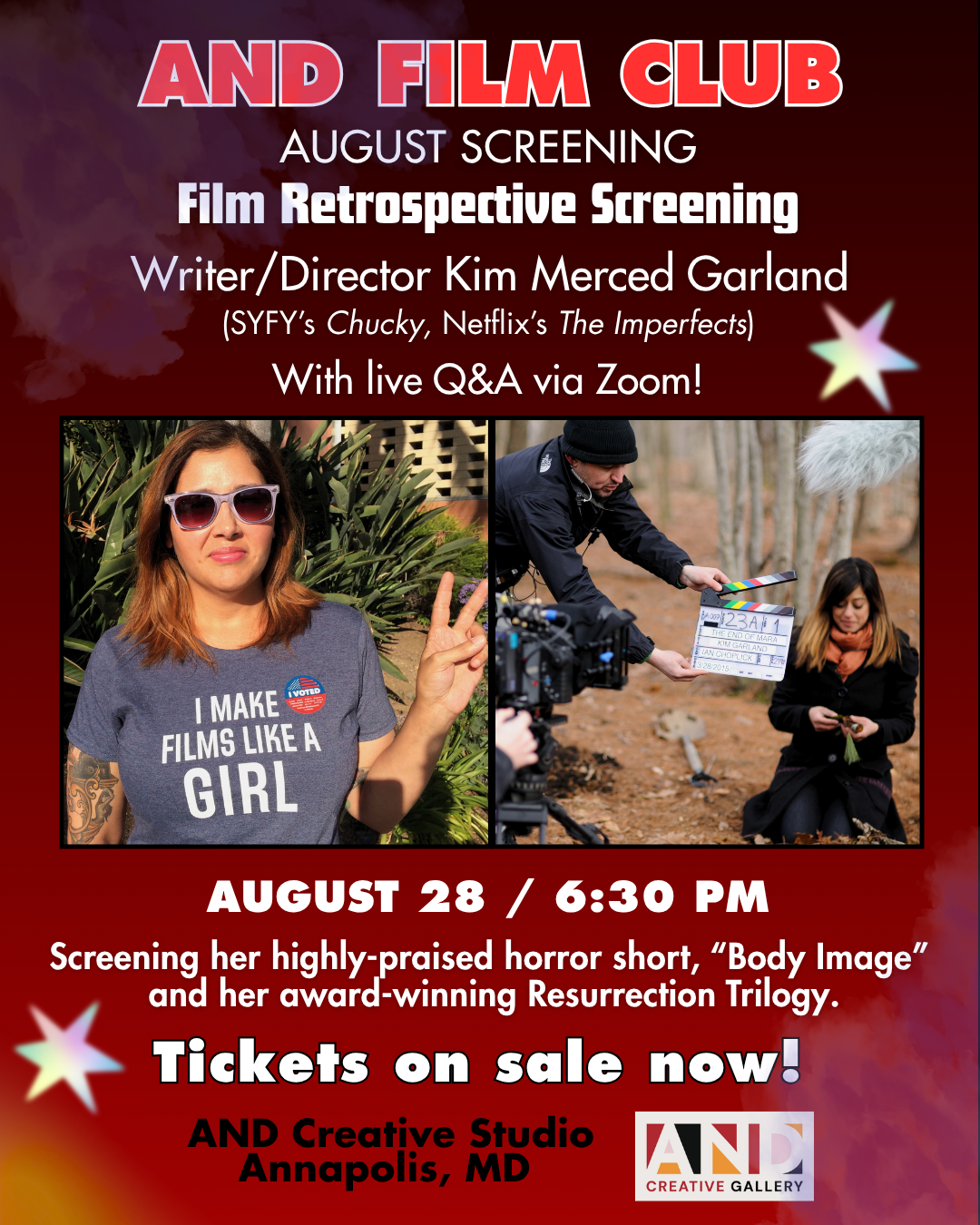 Screening: Retrospective Screening of my Short Films in Annapolis, MD