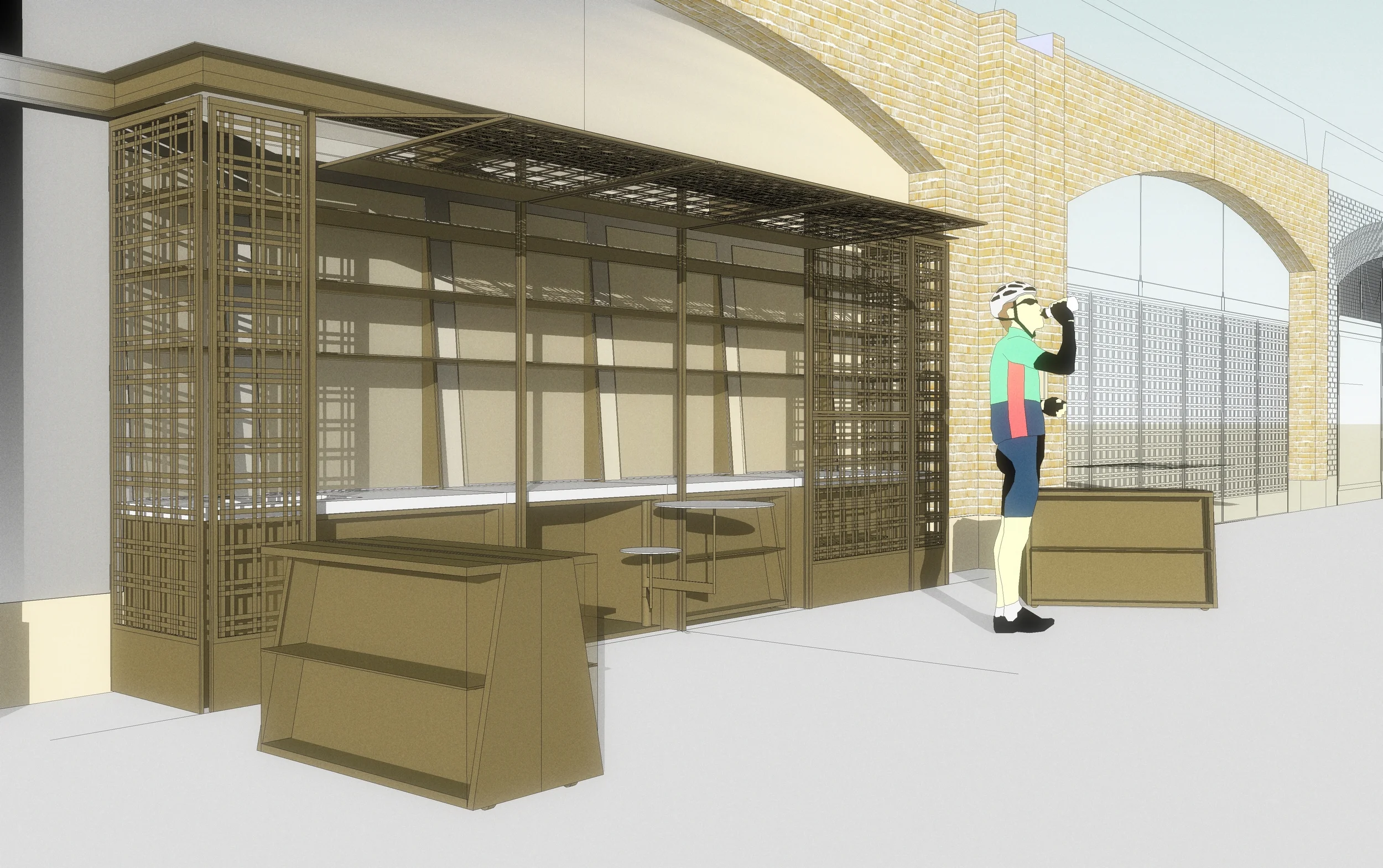 Interior kiosk prototypes