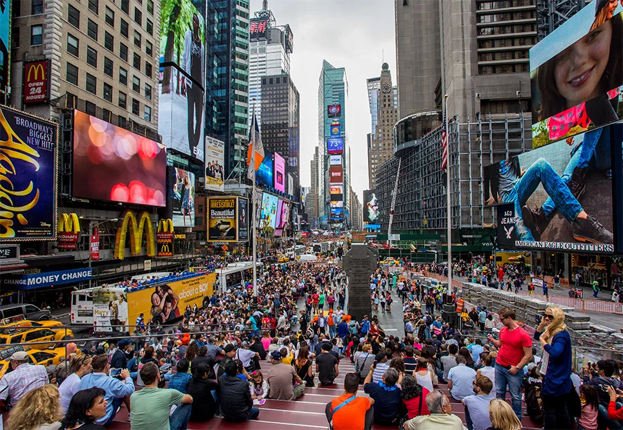 Times Square, la plaça per excel·lència de Nova York