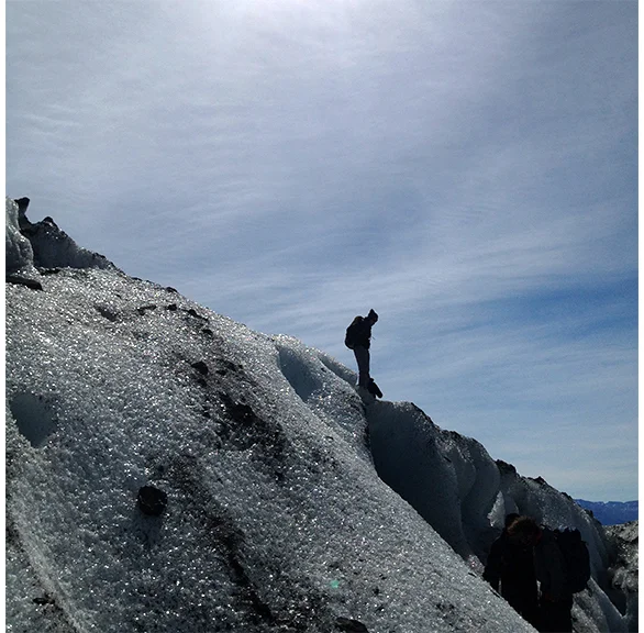 Caminada pel glaciar Viedma