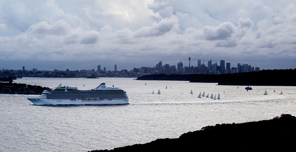 Skyline de Sydney vist desde Manly