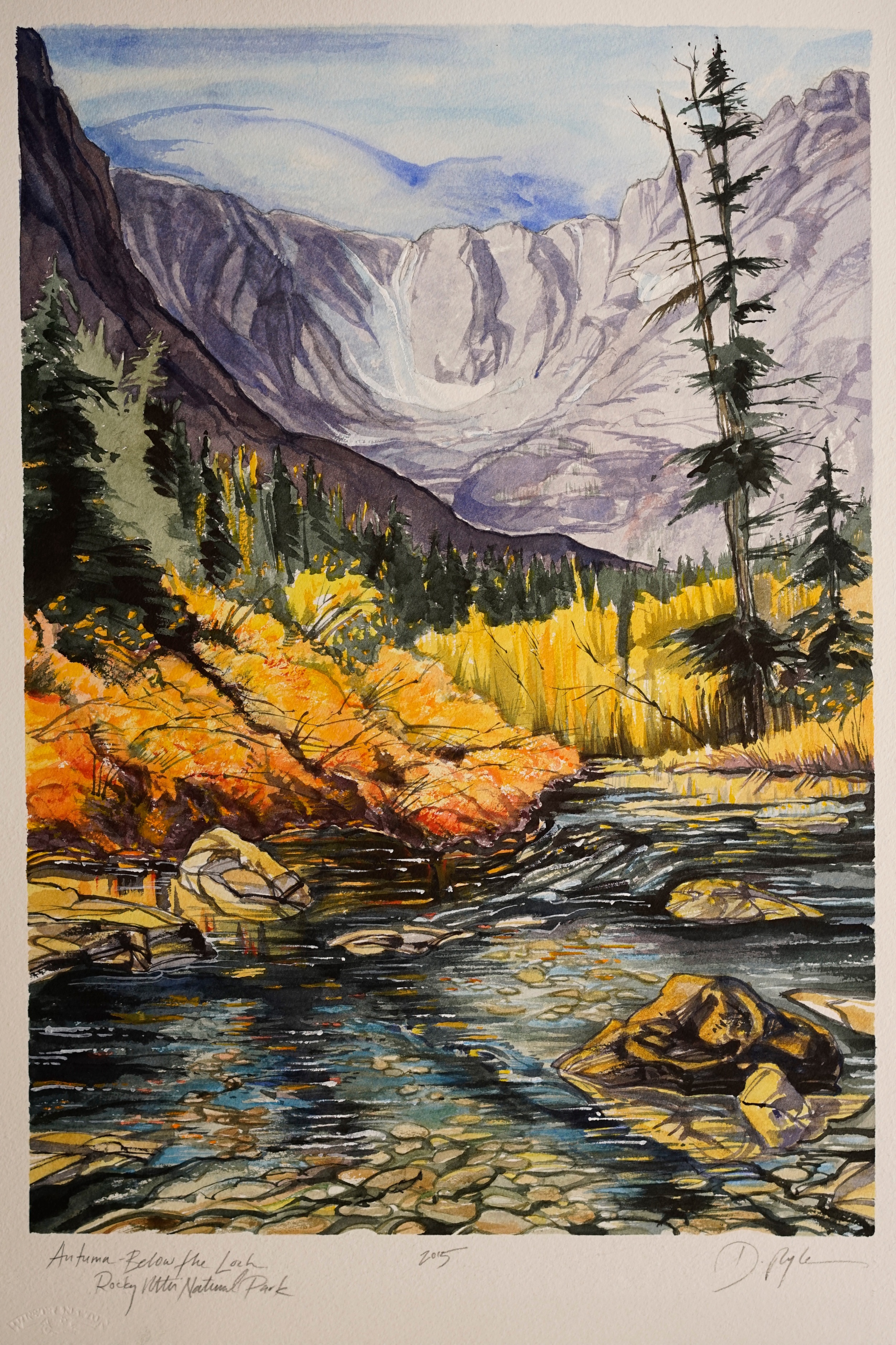 Autumn - Below the Loch, Rocky Mountain National Park