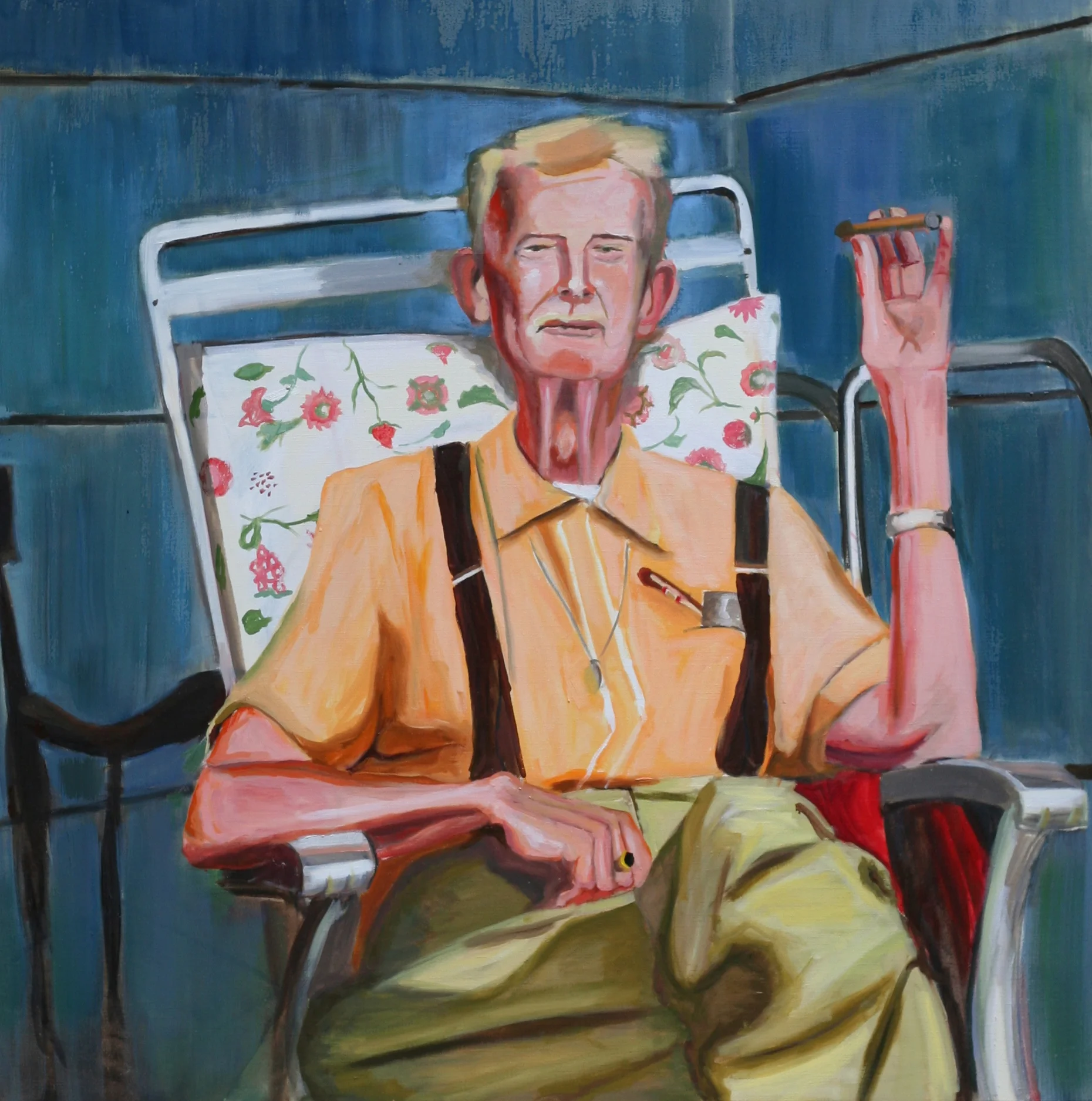 Maureen O'Leary, Untitled , Oil on linen, 46" x 46"