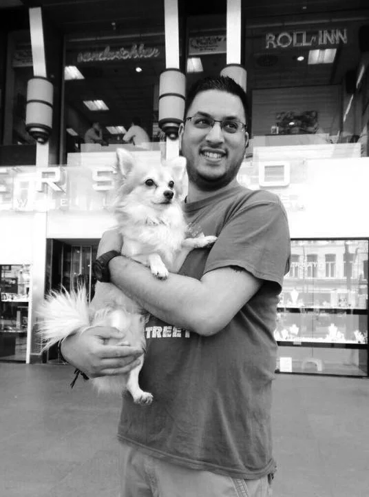 Yours truly hanging out with Florin!